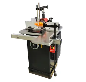 W404 1.5HP Duy Nhất Giai Đoạn Di Động Trục Chính Shaper Mở Rộng Bảng Chế Biến Gỗ Máy Móc