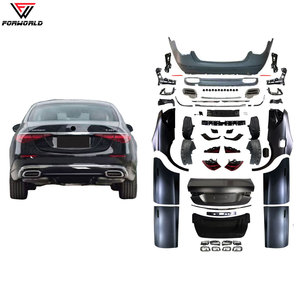 Kit Completo de Carrocería FW Factory, Parachoques Delantero y Trasero, Rejilla, Guardabarros, Capó, Faros para BENZ Clase S W222 2014-2020, Actualización a W223 2024 <span class=keywords><strong>Maybach</strong></span> - Product Image 2