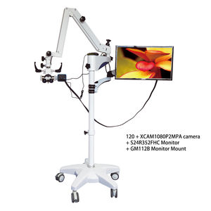 YSX120 의료용 이비인후과 수술 현미경 직선 6배 확대 빔 스플리터 비디오 카메라 어댑터 모니터 부착 가능 - Product Image 4