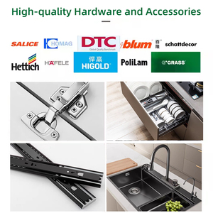 Miễn Phí Tùy Biến Modular Nhà Bếp Tủ Trắng Nhà Gỗ Đầy Đủ Nhà Bếp Lưu Trữ Tủ Set - Product Image 6