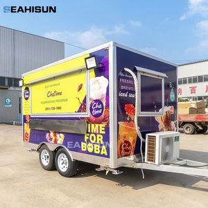 주방 트레일러 모바일 음료 트럭 상점 바 푸드 트럭 유럽 버거/아이스/피자 트레일러 비즈니스 용 식품 트레일러 - Product Image 6