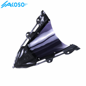 Pare-brise de moto en fibre de carbone sèche AKOSO pour Honda <span class=keywords><strong>CB650F</strong></span> CBR650F 2014 2015 2016 <span class=keywords><strong>2017</strong></span> 2018 - Product Image 6