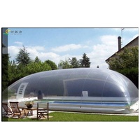 Couverture de piscine gonflable durable tente couverture de piscine gonflable enclos de piscine