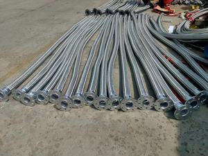 Гибкий гофрированный металлический шланг проволочный плетеный из нержавеющей стали Коррозионностойкие резиновые шланги/плетеный шланг из нержавеющей стали - Product Image 3