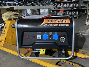 Landtop 2.8kW 7.0HP xách tay máy phát điện Hướng dẫn sử dụng khởi động 170f Xăng eninge dây đồng Single phase Máy Phát Điện Xăng - Product Image 6