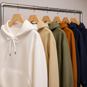 Sweat-shirt personnalisé pour homme, 400g, 100% coton molletonné, impression de logo personnalisée, coupe classique, streetwear d'hiver - Product Image 2