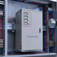 Stabilisateur/Régulateur de tension triphasé automatique 40 kVA personnalisé OEM/ODM SVC VOLTIQUE 50/60 Hz avec écran LCD, prix usine, 380 V pour