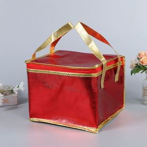 Sac isotherme non tissé en aluminium pour la livraison de gâteaux, pour le stockage et la régulation de la température des gâteaux - Product Image 2