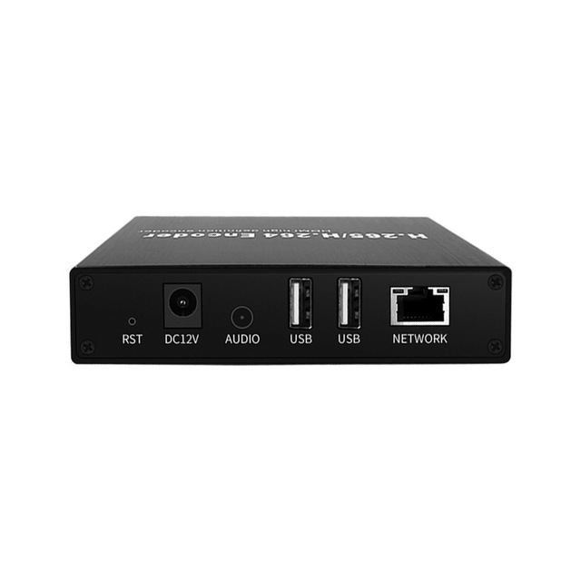 4K H.265 H.264 HDMI to IP Video Encoder PoE Wireless HDMI Encoder Support USB Camera RTSP/ RTMP/SRT/ONVIF Protocol