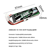 Batterie LiPo ACE 1C à faible décharge 6.6V 7.4V 11.1V 5000mAh-11000mAh Batterie au lithium polymère pour RC UAV