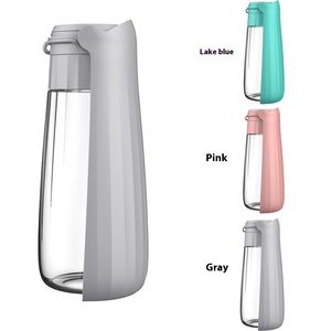 Botella de Agua para Perro, Sublimación de Plástico, 2 en 1, Botella de Agua Portátil para Mascotas, Perros, Botella de Agua Económica para Viajes de Mascotas - Product Image 4