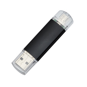 工厂价格2合1紧凑型u盘OTG钥匙u盘适用于手机安卓和电脑 - Product Image 2