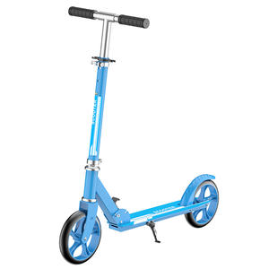 Patinete con manillar ajustable al por mayor, patinete infantil con ruedas grandes y estructura de acero resistente, patinete plegable para niños - Product Image 4