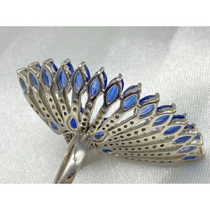 Nuevo Anillo KYNITE de Lujo Más Vendido, Plata de Ley 925, Regalo para Fiestas, Bodas, Compromisos, Ceremonias Religiosas y Eventos - Product Image 5