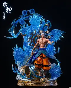 Fertig Lager One Piece LX-Studios mit Lichtern Thor Enel Road Limited Statue Hand GK