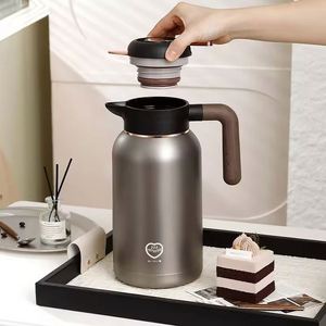 304 Stainless Steel Vacuum Thermos <b>Flask</b> 1.5L/2L Insulated Hot/Cold <b>Coffee</b> Water Jug for Business Gifts Office Use - Product Image 6