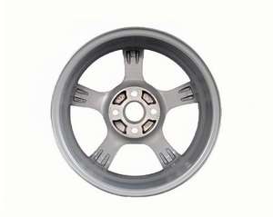 Jantes en alliage de 14 pouces 4x100 pour Toyota Yaris <span class=keywords><strong>Aygo</strong></span> Corolla Mazda 2 Suzuki Swift Argent 5 branches CB54.1 ET40 - Product Image 3