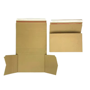 Tùy chỉnh cao cấp kỷ lục Album bưu phẩm cuốn sách hộp vận chuyển bưu phẩm gia cố Tear-Strip Vinyl LP bưu phẩm - Product Image 5