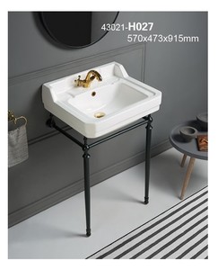 Yeni tasarım fabrika doğrudan fiyat gemi lavabo duvar asılı havza banyo havlu askısı için havlu rafı ile braketi - Product Image 6