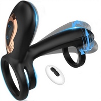 360° Drehender Vibrationsring mit 10 Modi für G-Punkt & Klitoris/Hoden-Stimulation für Männer/Frauen Paare