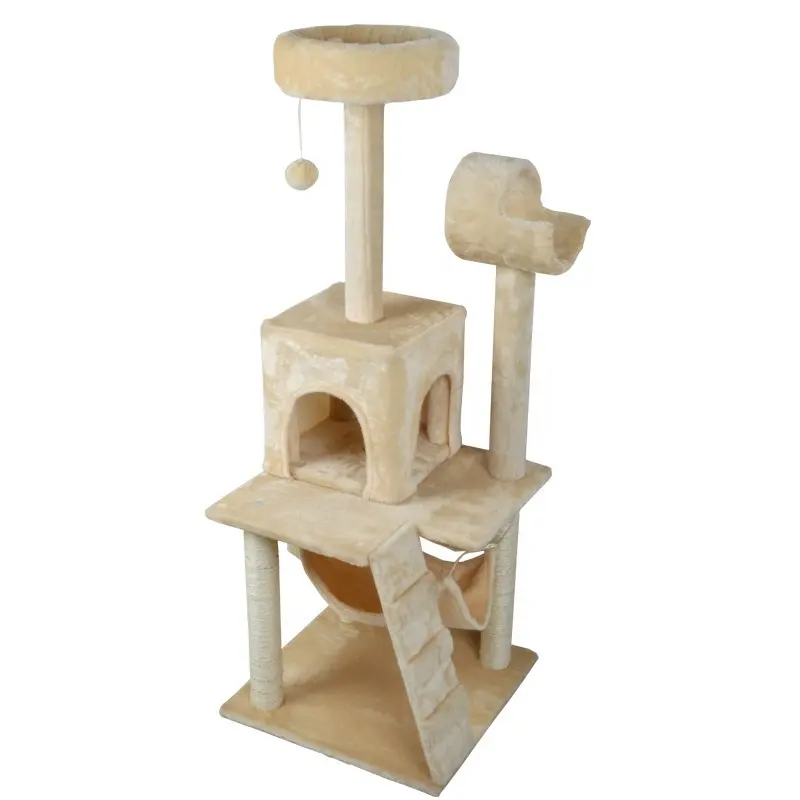 2022 Neues Design Kokosnuss-Kratz baum Palme Umwelt freundliche Katzen möbel Cat Scratcher Post