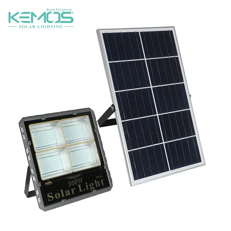 KEMOS Best Quality Ip66 Waterproof Outdoor Square Lighting SMD 30ワット60ワット100ワット200ワット300ワットLED Solar Flood Lamp