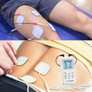 Dispositivo Portátil de Teste Clínico de Alta Frequência <span class=keywords><strong>2</strong></span> Canais Confortável 4 em 1 Interferencial Russo TENS EMS para Fisioterapeutas e Médicos - Product Image 4