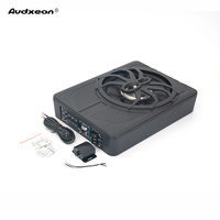 Subwoofer de voiture actif 500W MAX 10 pouces sous siège, Plug and Play, Classe AB, Haut-parleur de basses fin et puissant, Vente en gros