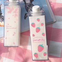Bouteille d'eau en plastique transparente réutilisable 2023, très vendue, avec processus de polissage, pour le camping, capacité 500 ml
