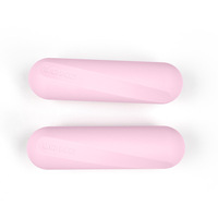 Barres d'haltères réglables en silicone avec logo personnalisé équipement de fitness pour la musculation yoga et pilates néoprène acier