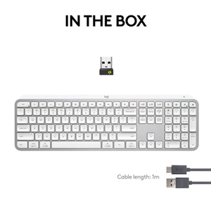 Teclado Original <span class=keywords><strong>Logitech</strong></span> <span class=keywords><strong>MX</strong></span> Keys S Inalámbrico con Retroiluminación RGB de Perfil Bajo Escritura Silenciosa y Precisa con Teclas Programables para Escritorio - Product Image 3