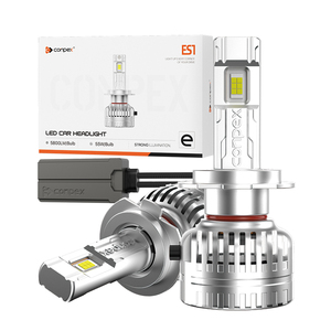 Đèn pha ô tô <span class=keywords><strong>LED</strong></span> 220W 22000LM SMD 3570 9*4058MIL, đèn pha chiếu xa công suất cao 9005 HB3 - Product Image 1