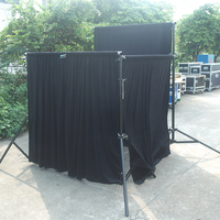 Scène de Marionnettes Complète avec Ailes, Trépied Portable, Scène de Théâtre de Marionnettes