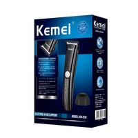 KM 036 חשמלי שיער גוזם זקן שיער גוזז Trimer נטענת ברבר מספריים Razor שיער לחתוך מכונה