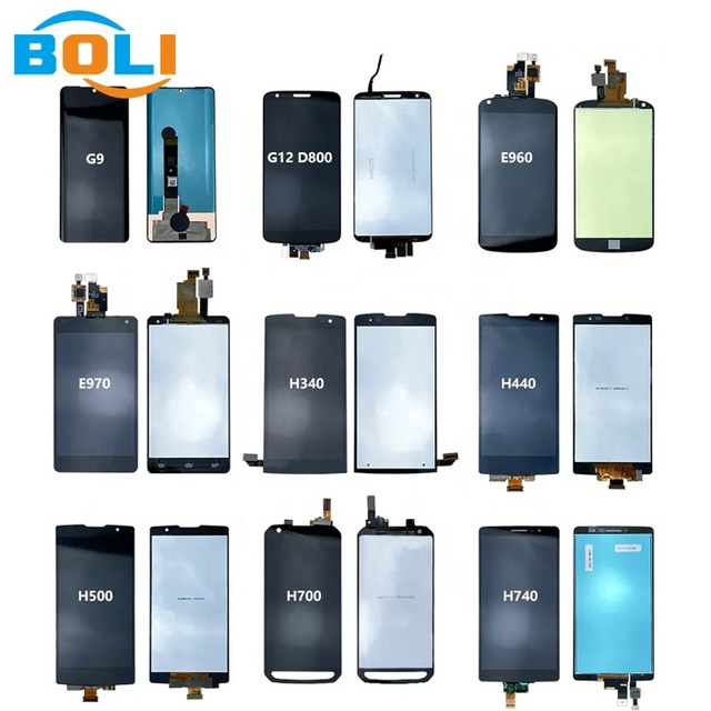 Mobile Phone Lcd Display for LG V50 Thinq 5G Pantallas Lcd for LG V50 G9 G12 E960 E970 LCD Touch Screen Assembly Replacement