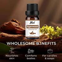 Huile essentielle d'agarwood, parfum boisé naturel pour diffuseur, massage corporel, fabrication de parfums, artisanat fait main