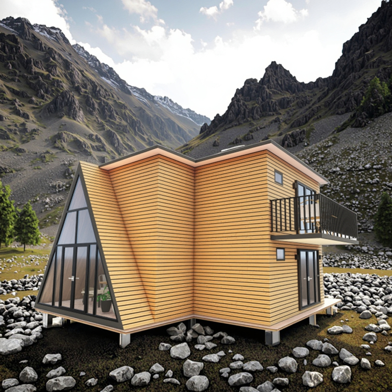 Modular Triangular Ready Made Mobile Wooden
