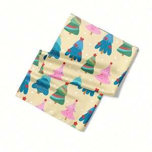 Écharpe en soie de luxe haut de gamme, impression numérique personnalisée, écharpe en soie pour femmes, ourlets roulés, personnalisation d'écharpes en soie - Product Image 5