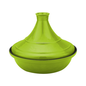 Tagine classique en fonte de 36 cm de diamètre, durable avec couvercle en céramique pour usage domestique et en restaurant - Product Image 5