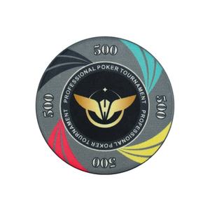 Ficha de Póker de Cerámica Premium Personalizada de Alta Calidad, 14g, Superficie Lisa, Moneda Conmemorativa para Árbitro - Product Image 4