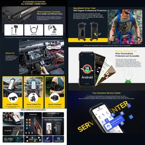 Teléfono Resistente Global <span class=keywords><strong>Ulefone</strong></span> <span class=keywords><strong>Armor</strong></span> 27T, IP68 12GB+256GB 10600mAh, Teléfono Móvil Resistente al Agua, Smartphones Android 4G - Product Image 6
