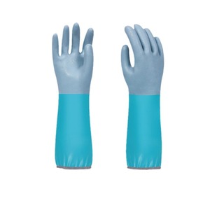Waterproof Latex <b>Gloves</b> With Textured Fingers For Fishing And Seafood Processing Puncture Proof Anti Slip Durable - Product Image 2