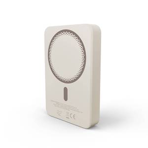 Batería Externa Magnética Energy Sistem 10000mAh 15W Inalámbrica 20W con Cable / Accesorio 13N Diseño Delgado / Seguro para Vuelos Color Champán - Product Image 1