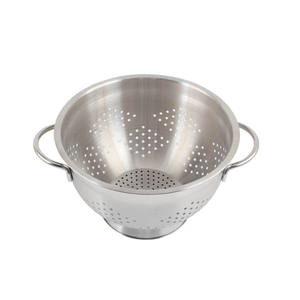 Passoire à brosse en acier inoxydable 3QT 5QT Passoire intestinale avec poignées - Product Image 3