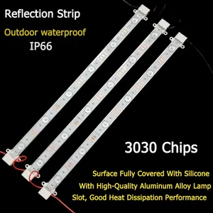 24V Bar 3030 khuếch tán đèn phản chiếu 12V đầu vào đèn nền hộp 3030 khuếch tán phản xạ <span class=keywords><strong>LED</strong></span> Strip cho lightbox - Product Image 4
