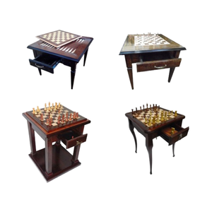 Table basse ou comptoir de cuisine à décor intemporel en pierre précieuse semi-précieuse sodalite - Product Image 1