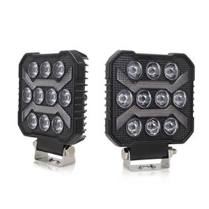 Sistema de Iluminación Automotriz de 4 Pulgadas, 12-24V, Luz LED Láser Todoterreno, Cuadrada, 10smd, 25W, 2 Años de Garantía, Luz de Trabajo para Automóvil - Product Image 4