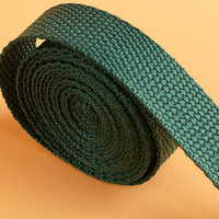 Sangle de sangle noire en nylon à chevrons en polyester sangle de sac à dos pour animaux de compagnie Traction corde chaussures sac à main bricolage accessoires personnalisés