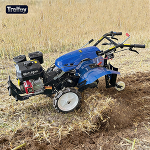 Motoculteur compact multifonction, moteur diesel/essence avec outils à changement rapide pour les travaux de désherbage et de creusement - Product Image 2
