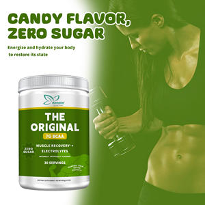 Poudre d'électrolytes <span class=keywords><strong>BCAA</strong></span> de marque personnalisée pour la récupération musculaire Zéro sucre Supplément post-entraînement 30 portions - Product Image 5
